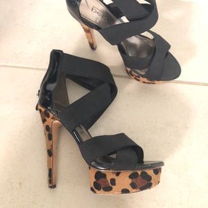 Bebe cheetah platforms.